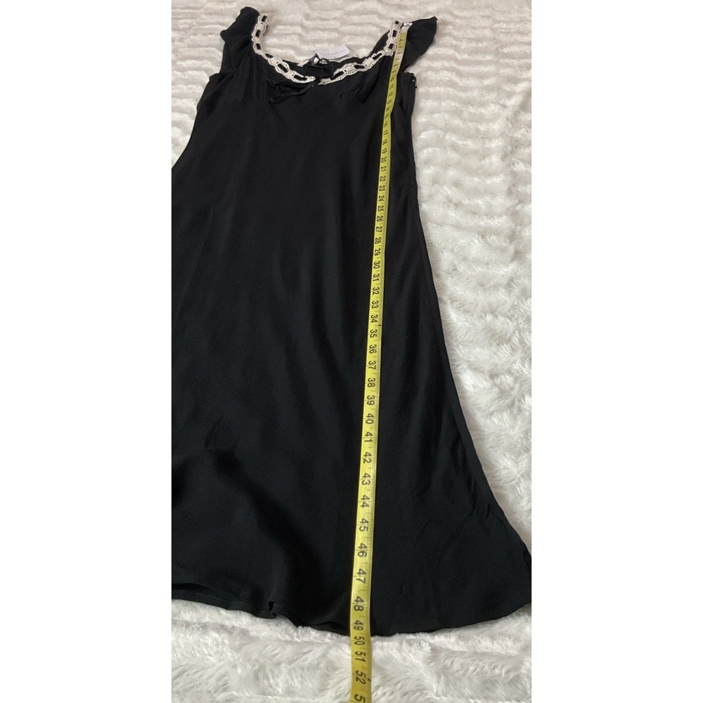 American Eagle Outfitter Women's  Size M Black Boho Cottage Core Midi Dress NWT - Picture 12 of 13